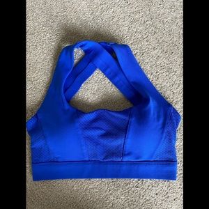 Lorna Jane blue sports bra Small